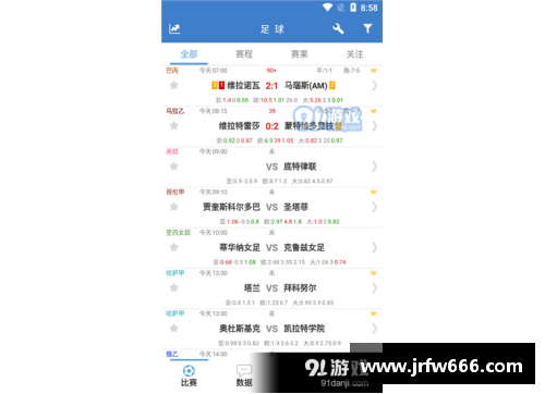 足球比分网：全面解析赛事数据及实时比分更新